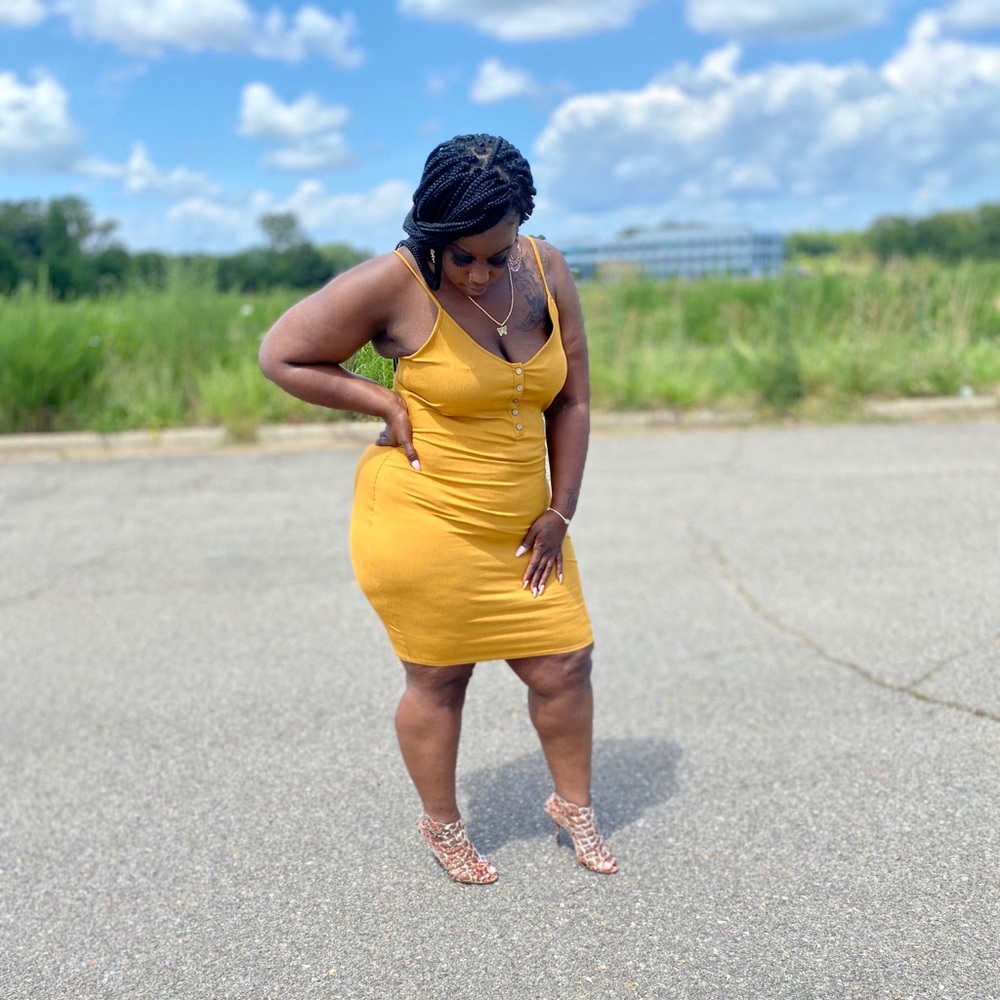 Sunny Side Up Midi Dress